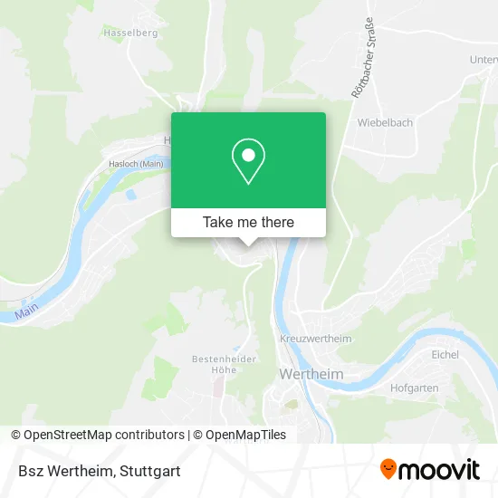 Карта Bsz Wertheim