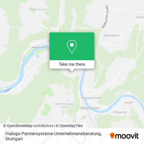 Карта Vialogo Partnersysteme Unternehmensberatung