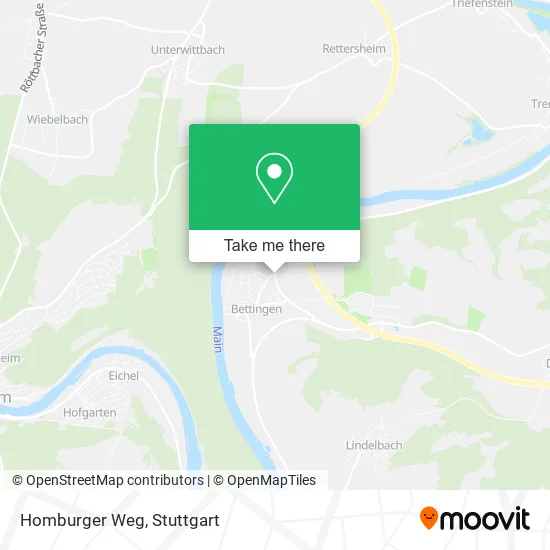 Карта Homburger Weg