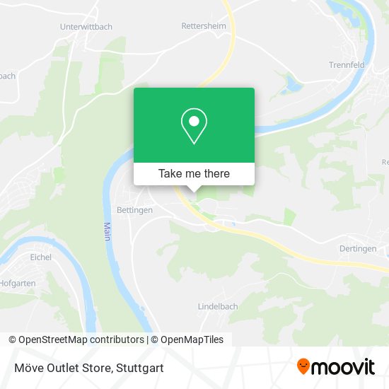 Möve Outlet Store map