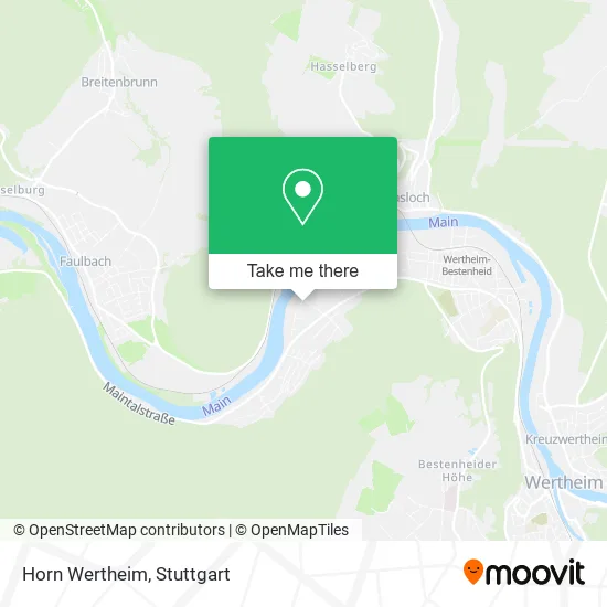 Карта Horn Wertheim