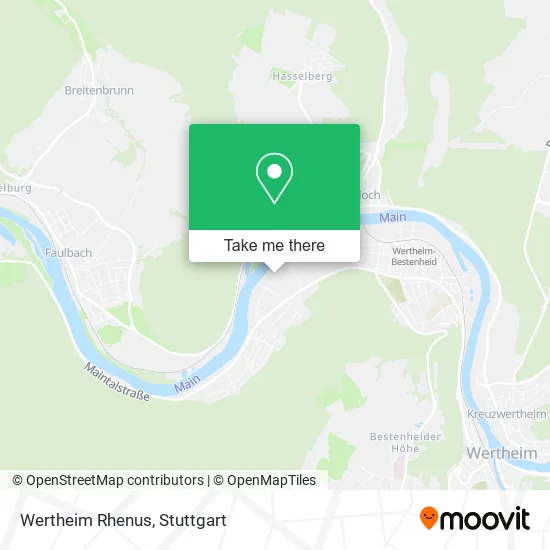 Карта Wertheim Rhenus