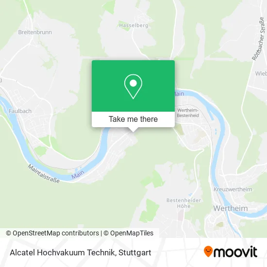 Карта Alcatel Hochvakuum Technik