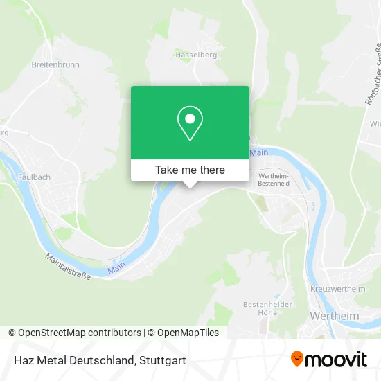 Карта Haz Metal Deutschland