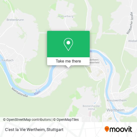 C'est la Vie Wertheim map