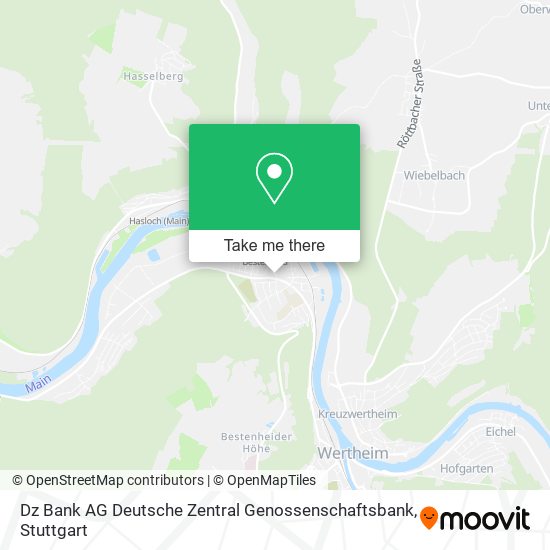 Карта Dz Bank AG Deutsche Zentral Genossenschaftsbank