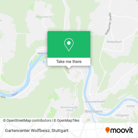 Карта Gartencenter Wolfbeisz