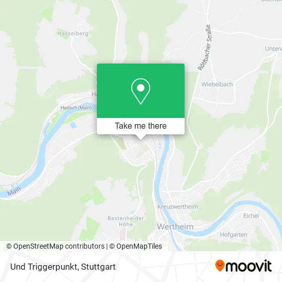 Карта Und Triggerpunkt