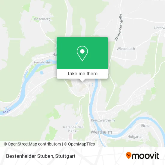 Карта Bestenheider Stuben