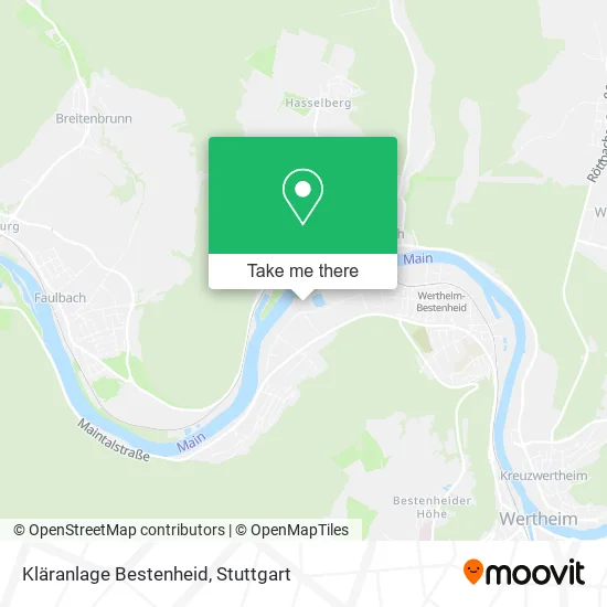 Карта Kläranlage Bestenheid