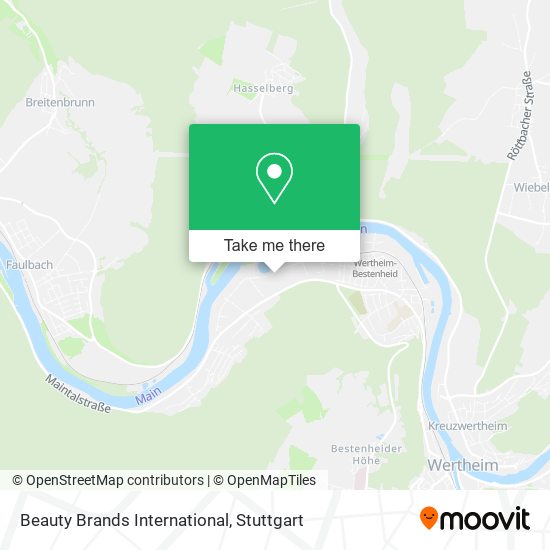 Beauty Brands International map