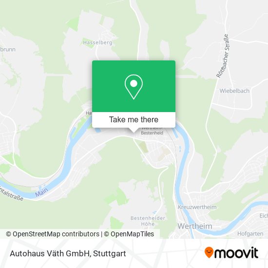 Autohaus Väth GmbH map