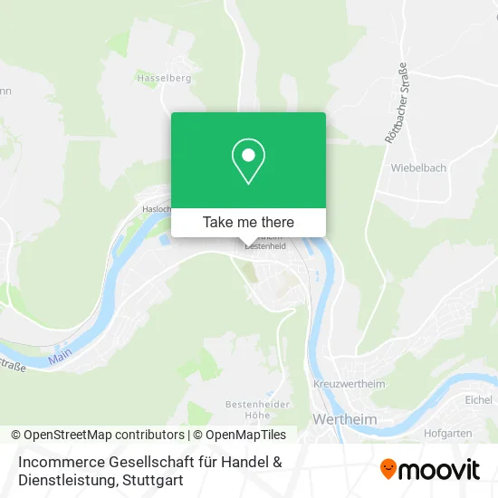 Карта Incommerce Gesellschaft für Handel & Dienstleistung