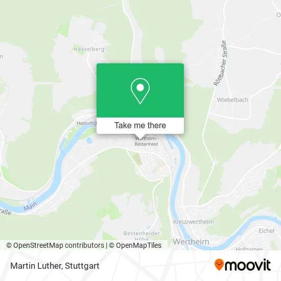 Карта Martin Luther