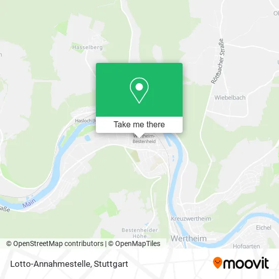 Карта Lotto-Annahmestelle