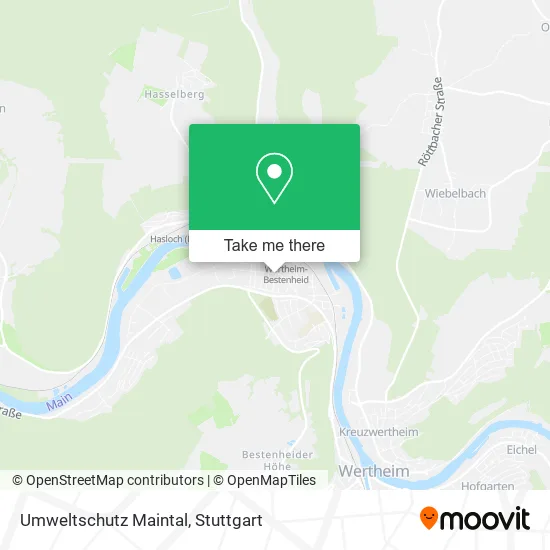 Карта Umweltschutz Maintal