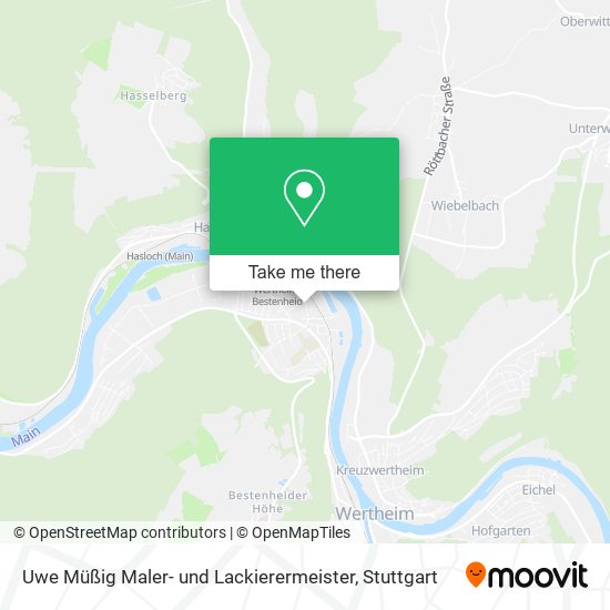 Uwe Müßig Maler- und Lackierermeister map