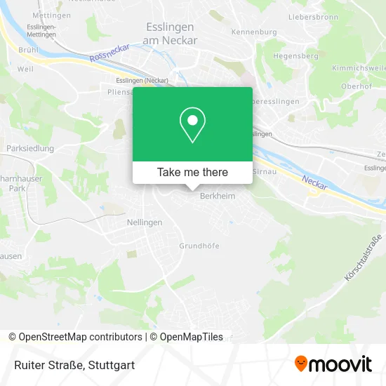 Карта Ruiter Straße