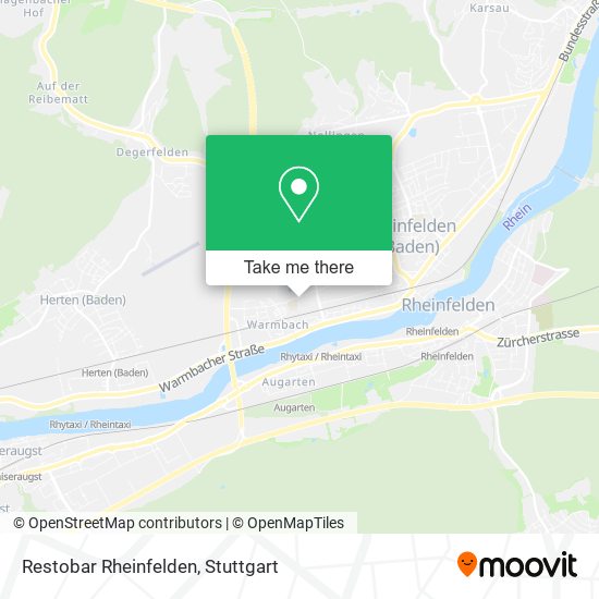 Restobar Rheinfelden map