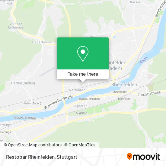 Карта Restobar Rheinfelden