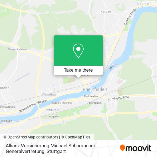 Allianz Versicherung Michael Schumacher Generalvertretung map