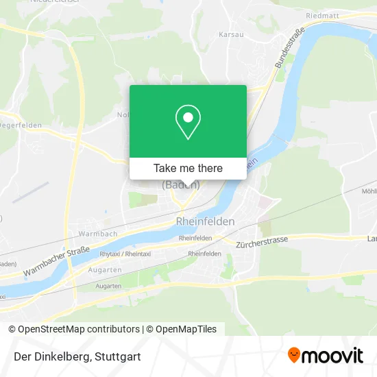 Der Dinkelberg map