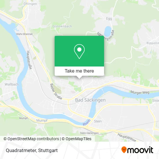 Карта Quadratmeter