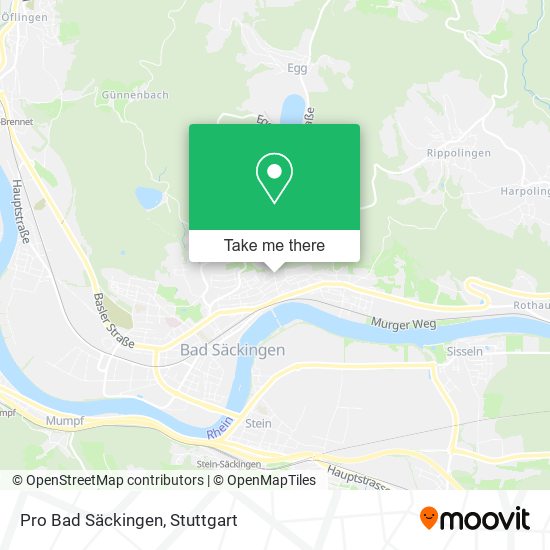 Pro Bad Säckingen map
