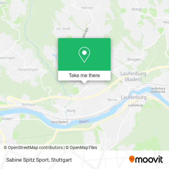 Карта Sabine Spitz Sport