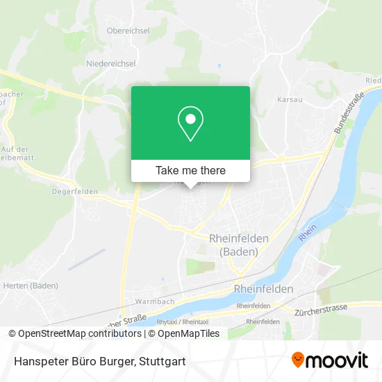 Карта Hanspeter Büro Burger