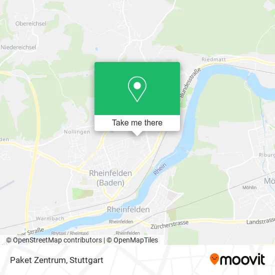 Карта Paket Zentrum