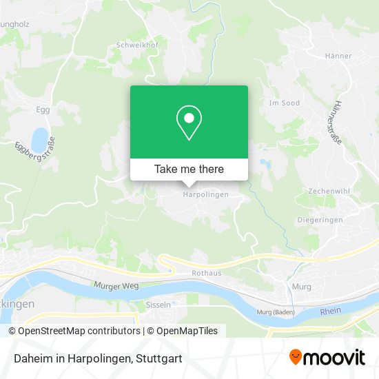 Daheim in Harpolingen map