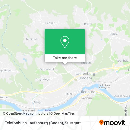Telefonbuch Laufenburg (Baden) map