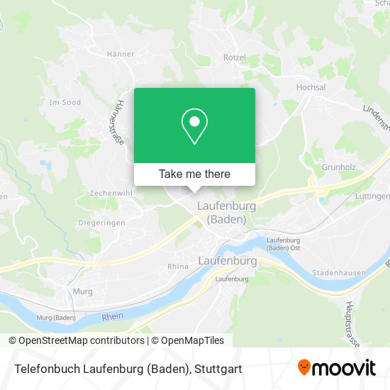 Telefonbuch Laufenburg (Baden) map