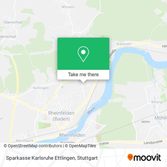 Sparkasse Karlsruhe Ettlingen map