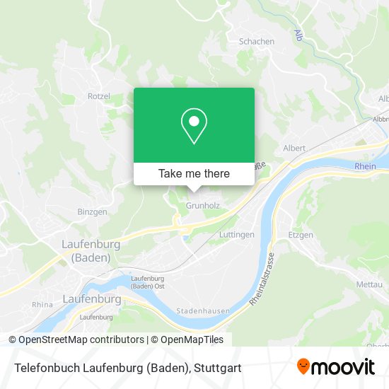 Telefonbuch Laufenburg (Baden) map
