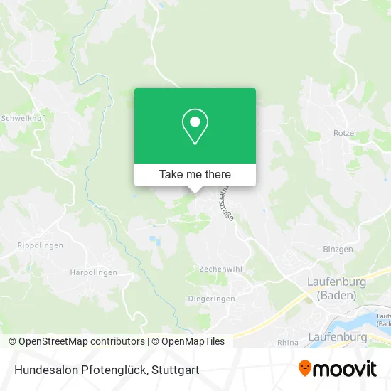 Карта Hundesalon Pfotenglück