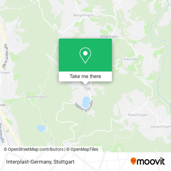 Карта Interplast-Germany