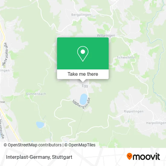 Карта Interplast-Germany