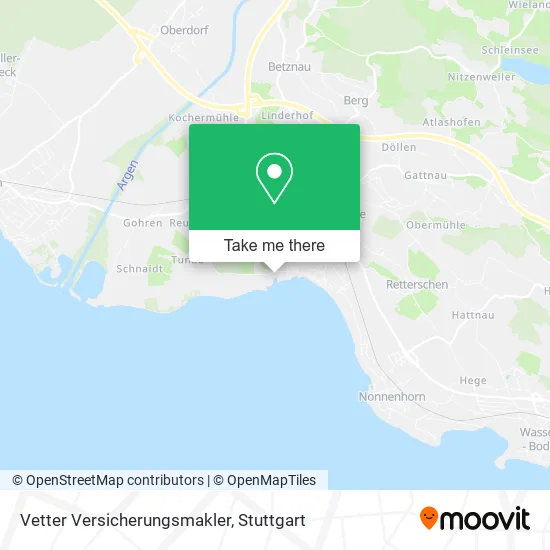 Карта Vetter Versicherungsmakler
