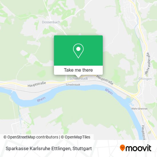 Sparkasse Karlsruhe Ettlingen map