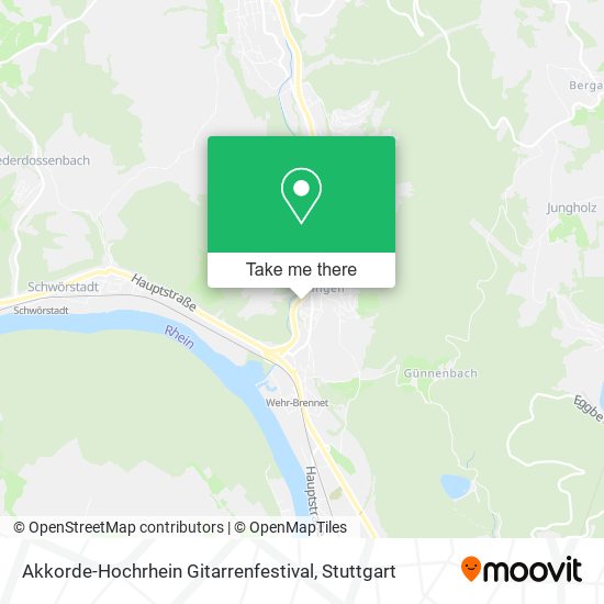 Akkorde-Hochrhein Gitarrenfestival map