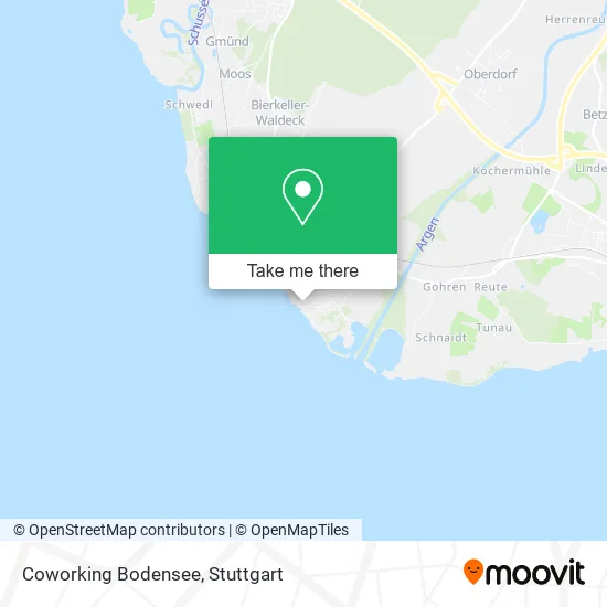 Карта Coworking Bodensee