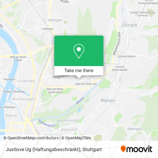 Карта Justlove Ug (Haftungsbeschränkt)