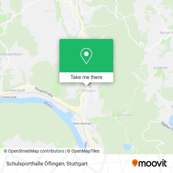 Schulsporthalle Öflingen map