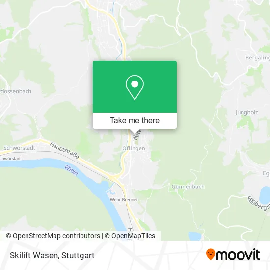 Карта Skilift Wasen
