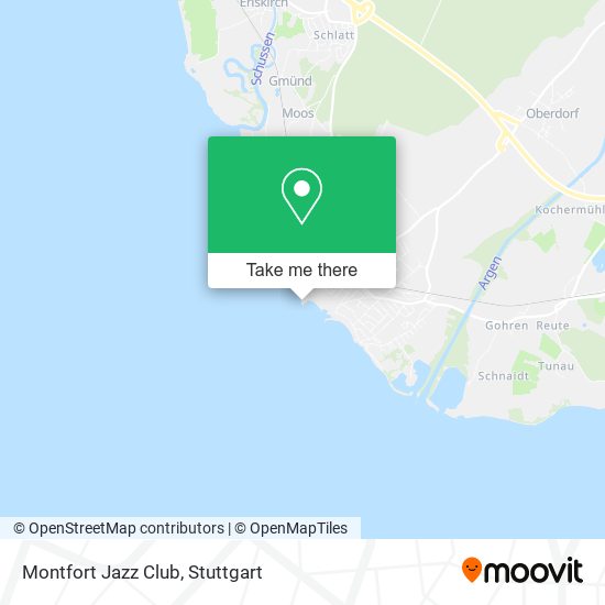 Montfort Jazz Club map