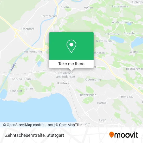 Карта Zehntscheuerstraße