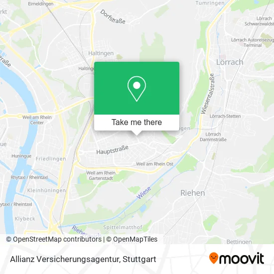 Карта Allianz Versicherungsagentur
