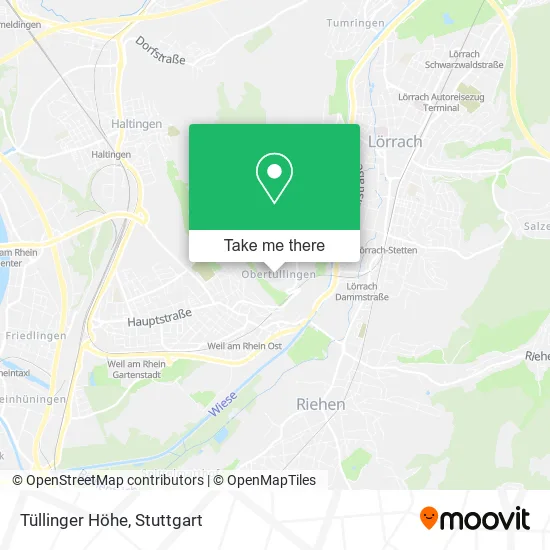 Карта Tüllinger Höhe